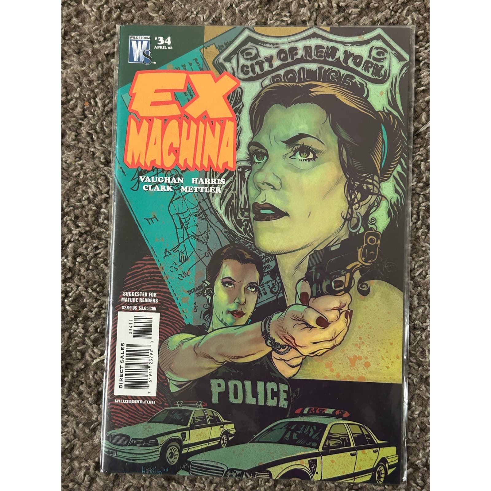 Lot of 4 Ex Machina Special #1 & 2, #1 FREE, 34 (2006 WILDSTORM) - Thumbnail 5