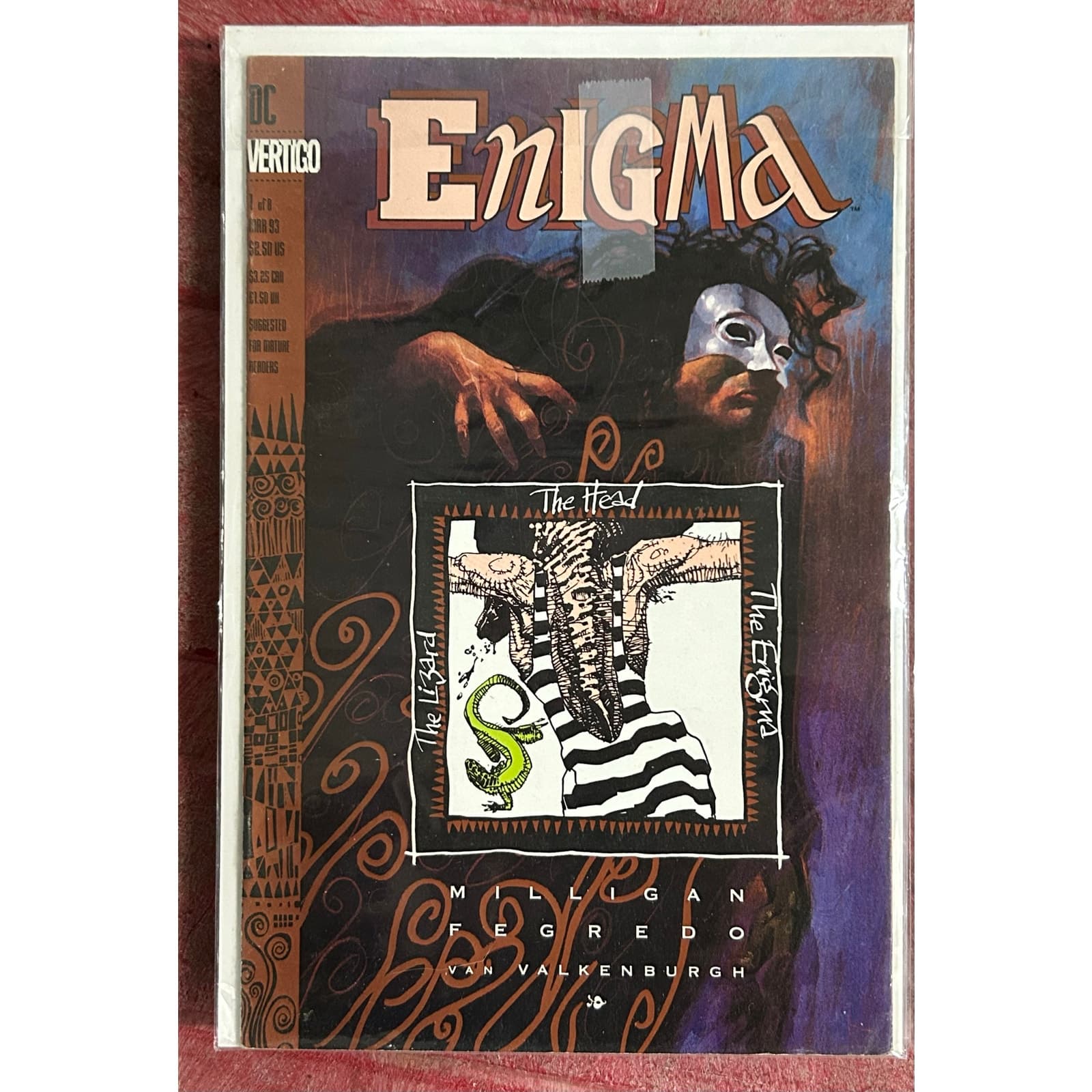 Enigma #1, 2, 3, 4, 5 (1993 DC/Vertigo) Lot of 5 - Thumbnail 2