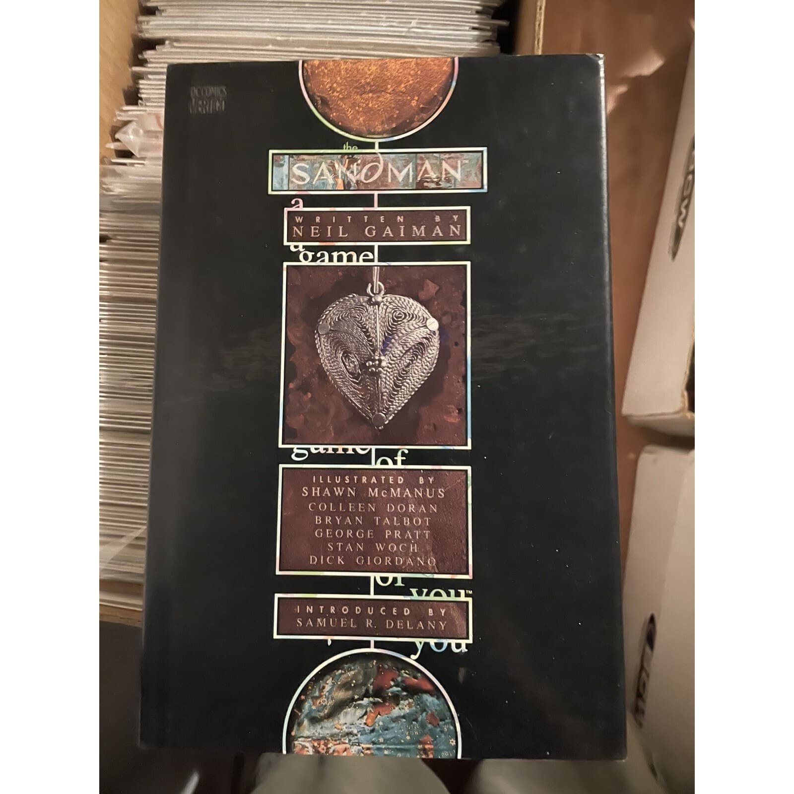 Sandman by Neil Gaiman Brief Lives & A Game Of You Hardcovers (1993 & 1994 DC) - Thumbnail 2