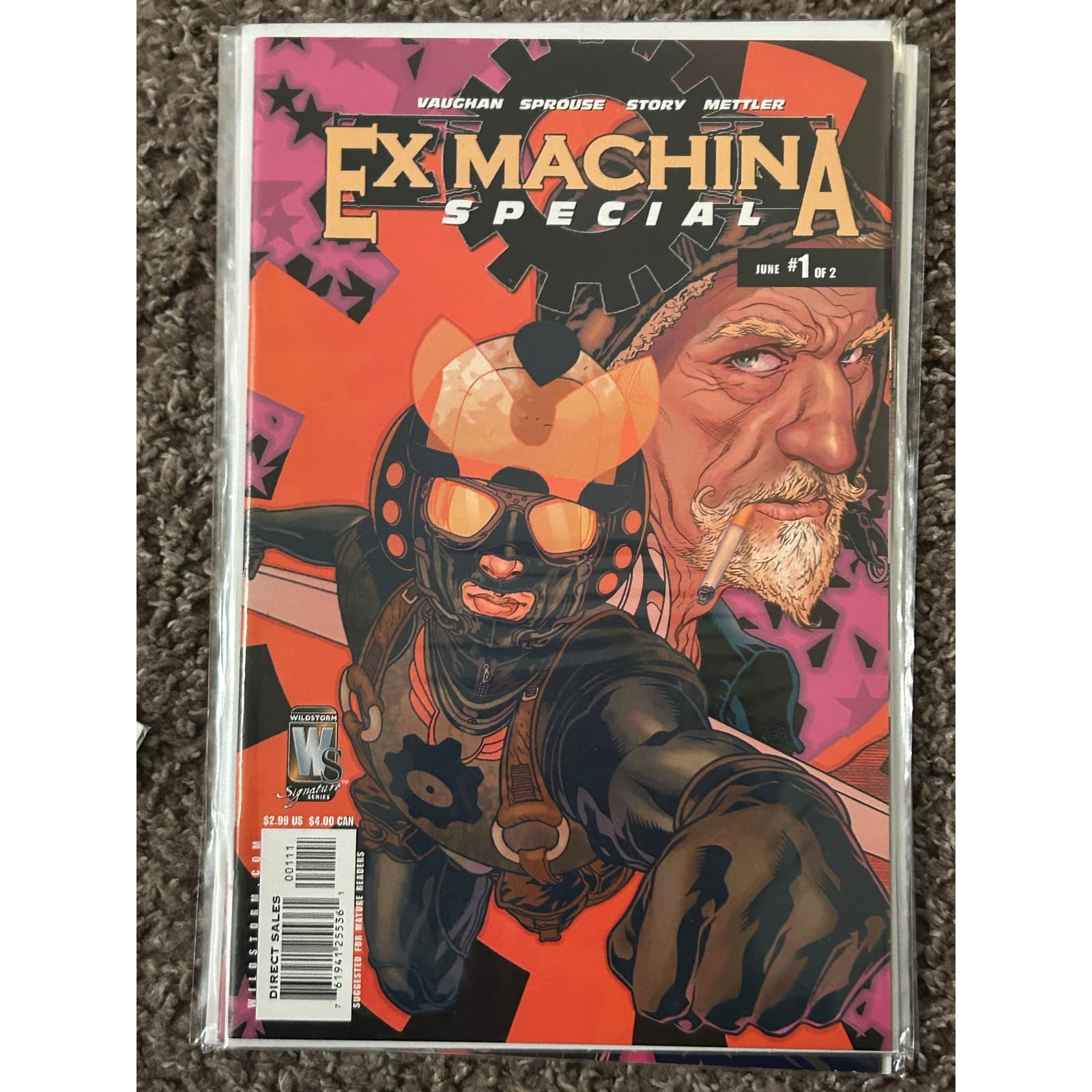 Lot of 4 Ex Machina Special #1 & 2, #1 FREE, 34 (2006 WILDSTORM) - Thumbnail 3