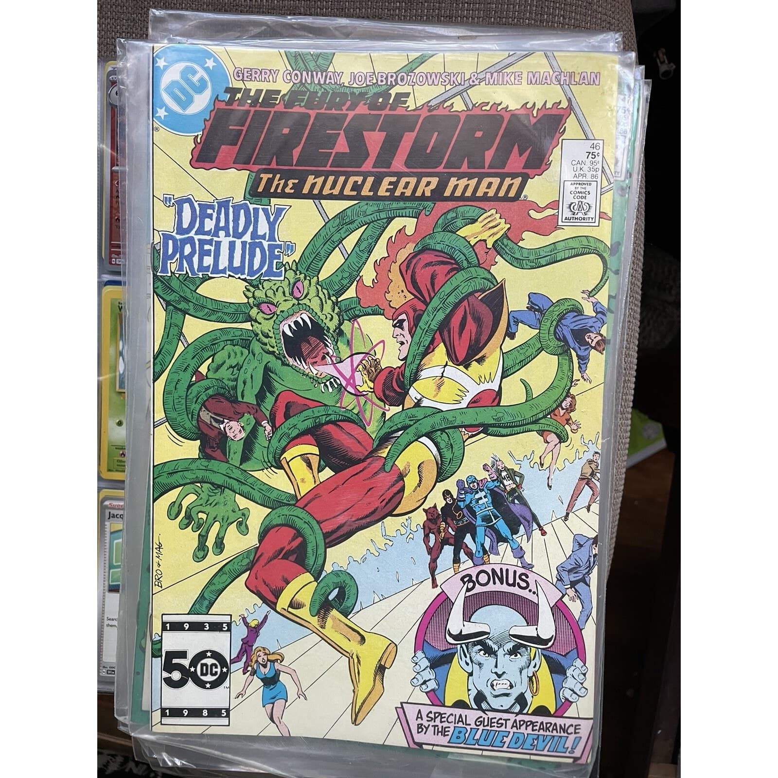 Fury of Firestorm the Nuclear Man #43 - 50 (1982 DC) LOT OF 7 - Thumbnail 5