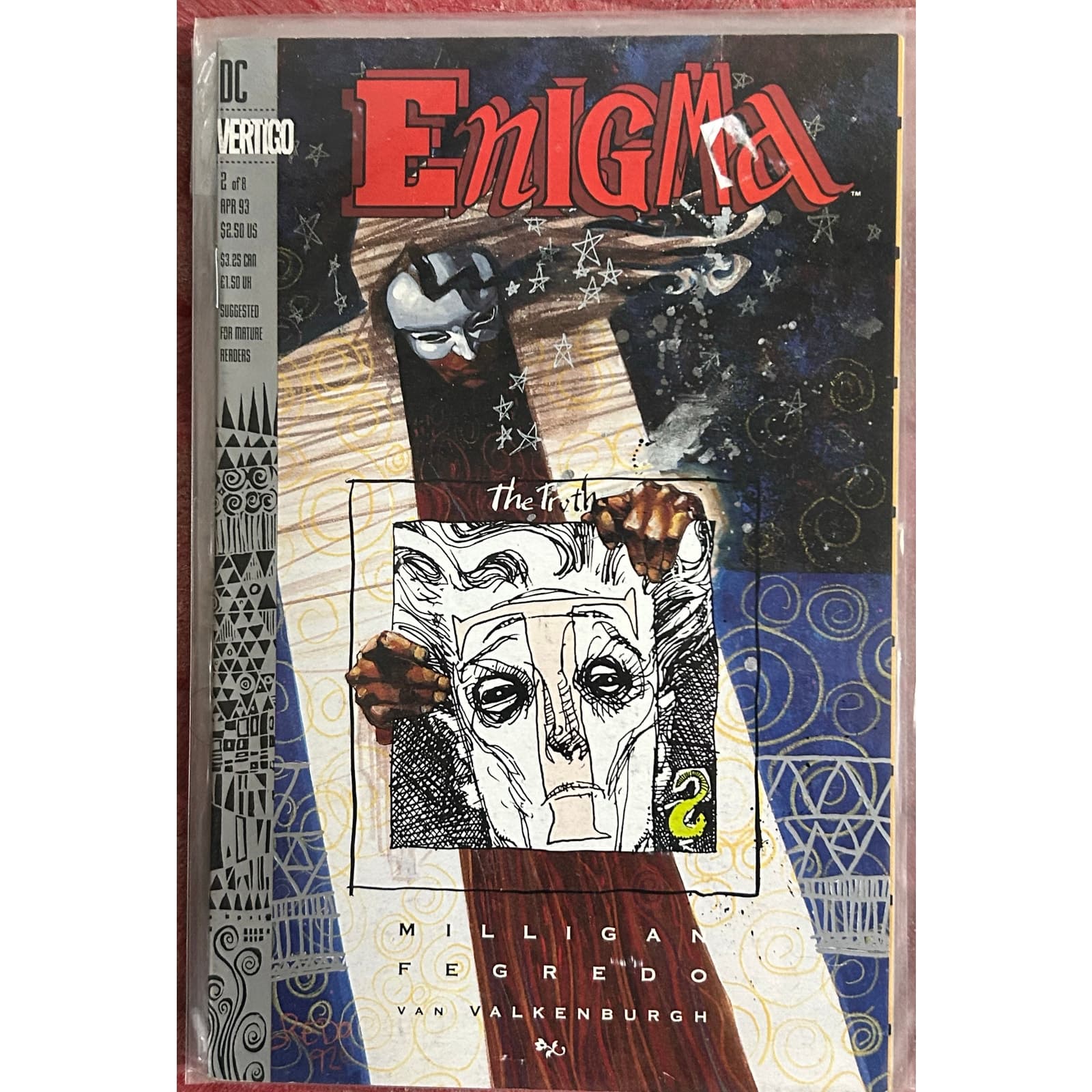 Enigma #1, 2, 3, 4, 5 (1993 DC/Vertigo) Lot of 5 - Thumbnail 3