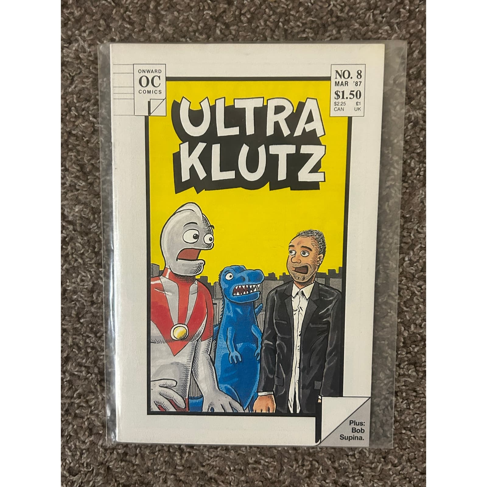Ultra Klutz #5, 6, 8 (1986 Onward Comics) Lot of 3 - Thumbnail 4
