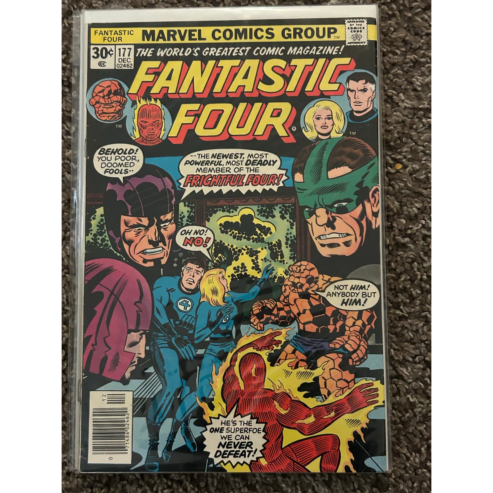 Fantastic Four Vol. 1 #177, 180, 187 (1976 Marvel) Lot of 3 - 1 KEY - Thumbnail 2
