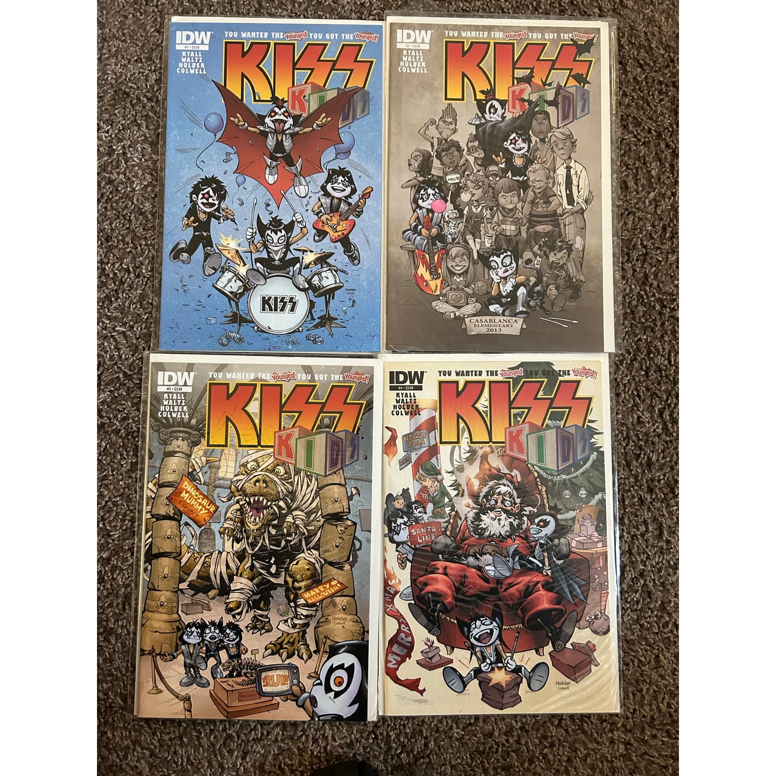 KISS Kids #1 - 4 (2025 IDW)