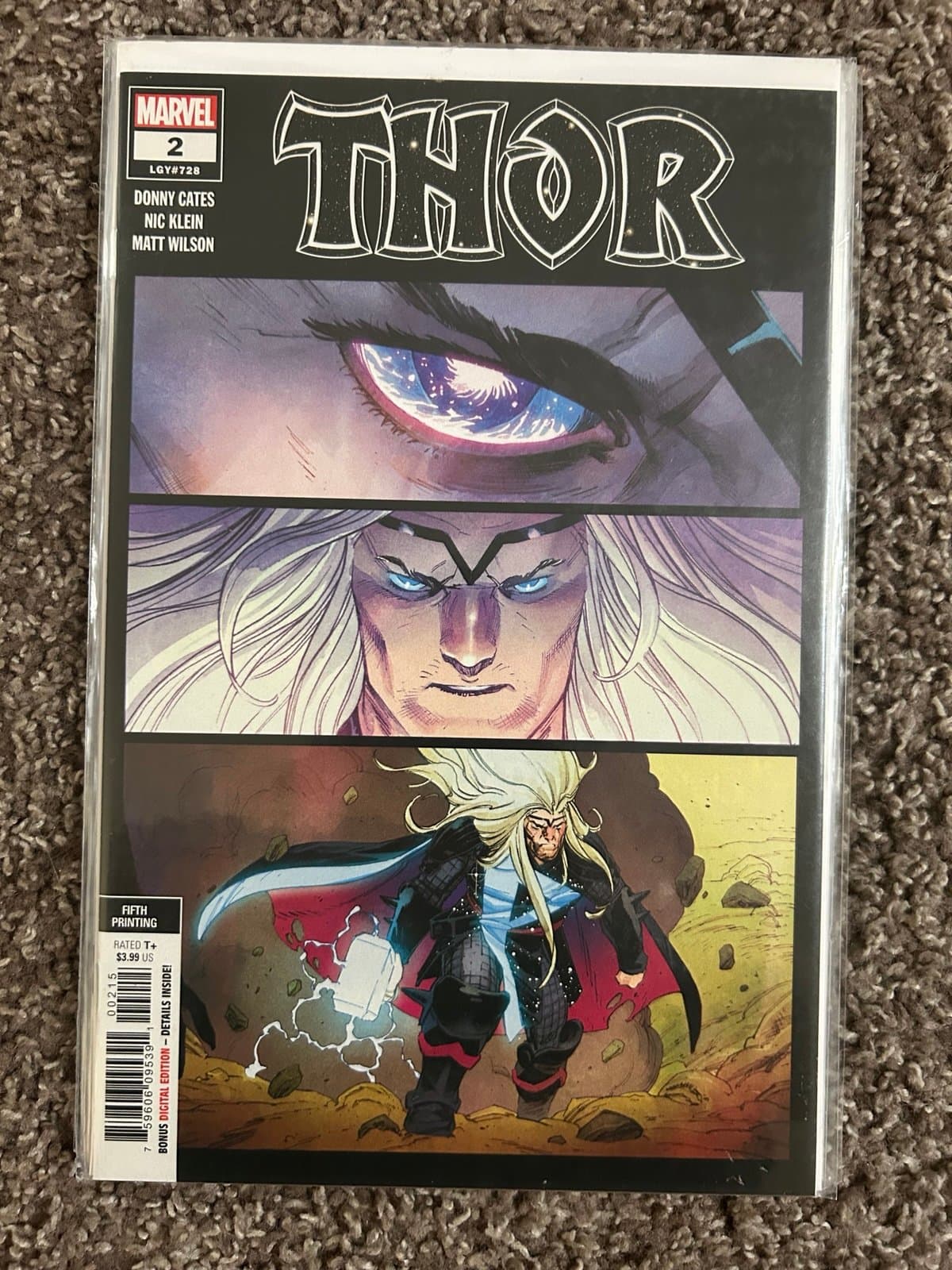 Thor Vol. 6 #1 -5 (2018 Marvel) Lot Of 5 - 4 KEY ISSUES - Thumbnail 3