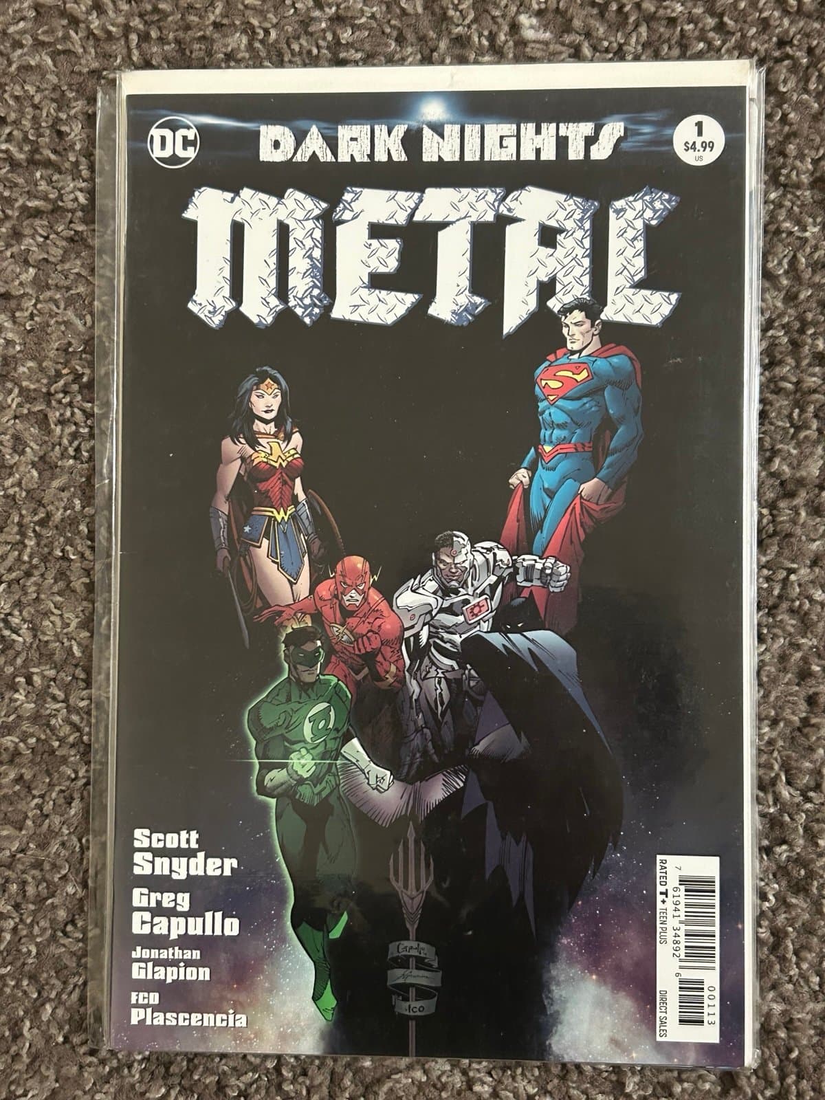 Dark Night Metal #1, 1 LTD, 4, 5 (2017 DC) Lot of 4 - Thumbnail 3