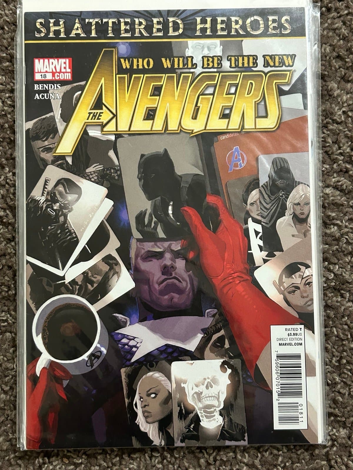 Avengers #18, 19, 20, 21, 22 (2012 Marvel) Lot of 5 Shattered Heroes - Thumbnail 2