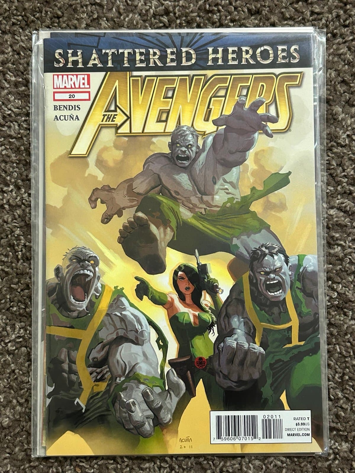 Avengers #18, 19, 20, 21, 22 (2012 Marvel) Lot of 5 Shattered Heroes - Thumbnail 4