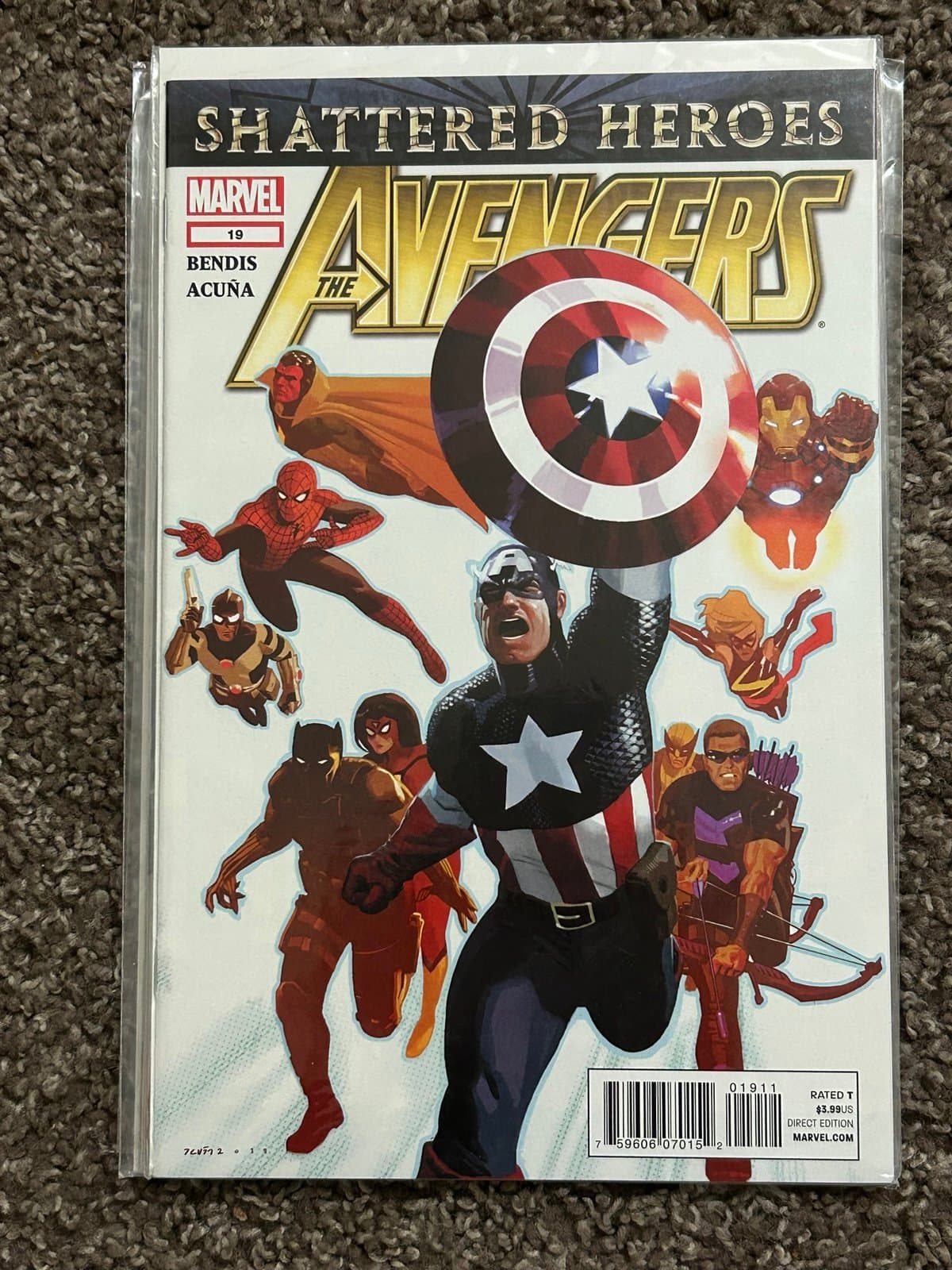 Avengers #18, 19, 20, 21, 22 (2012 Marvel) Lot of 5 Shattered Heroes - Thumbnail 3