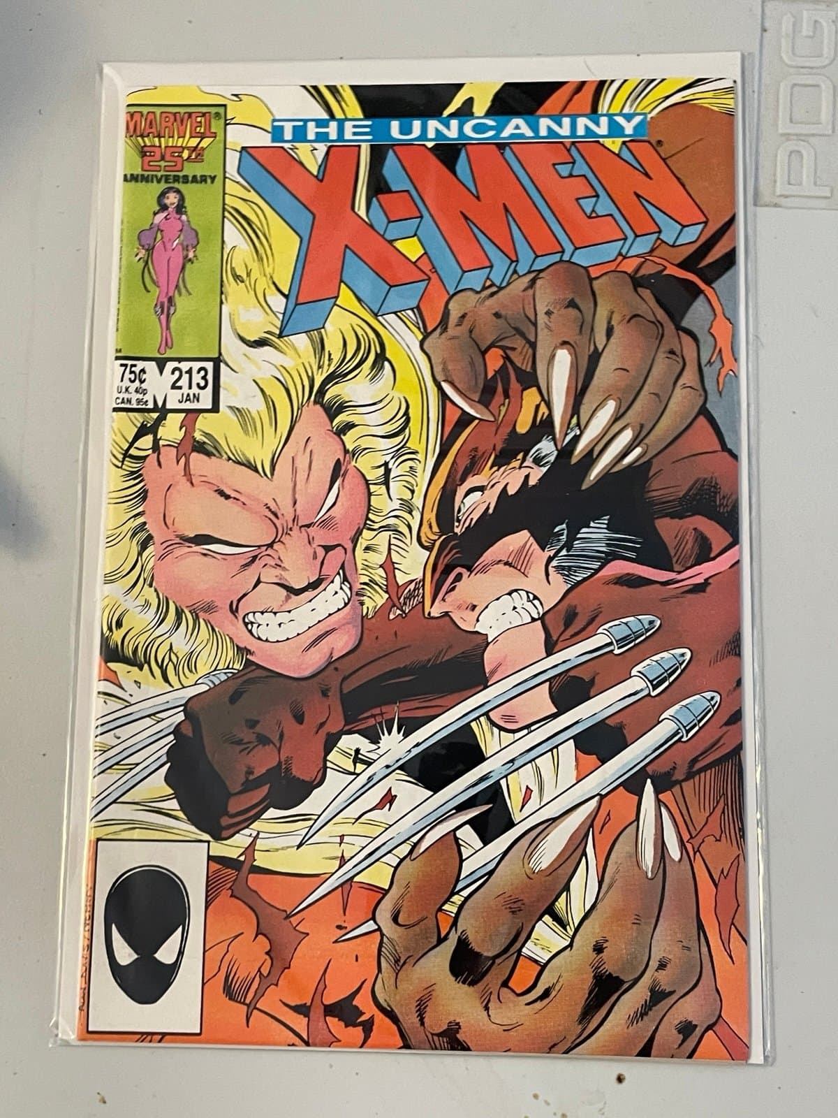 Lot of 3 Uncanny X-Men #210, 212, 213 (1988 Marvel) - Thumbnail 4