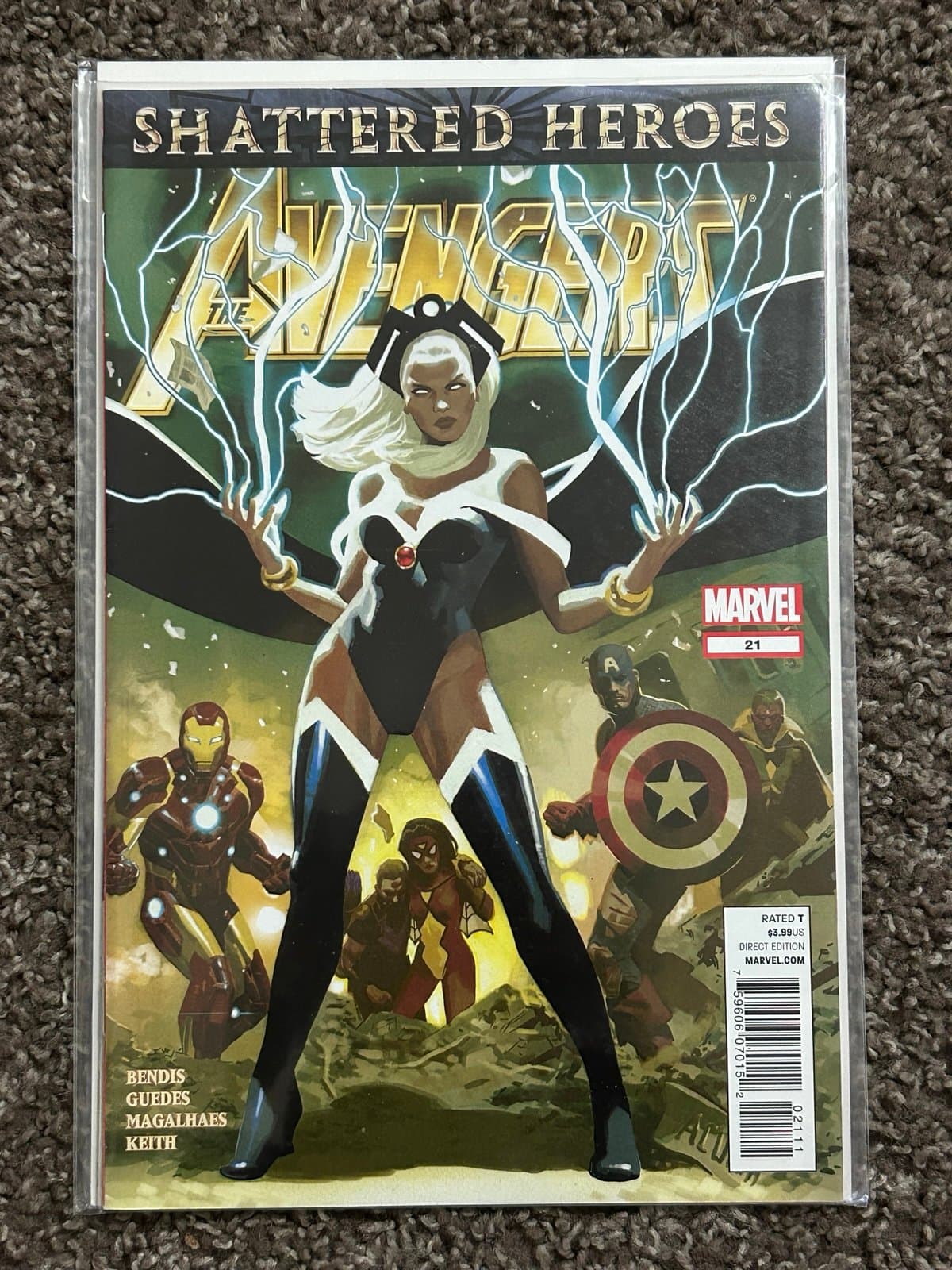 Avengers #18, 19, 20, 21, 22 (2012 Marvel) Lot of 5 Shattered Heroes - Thumbnail 5