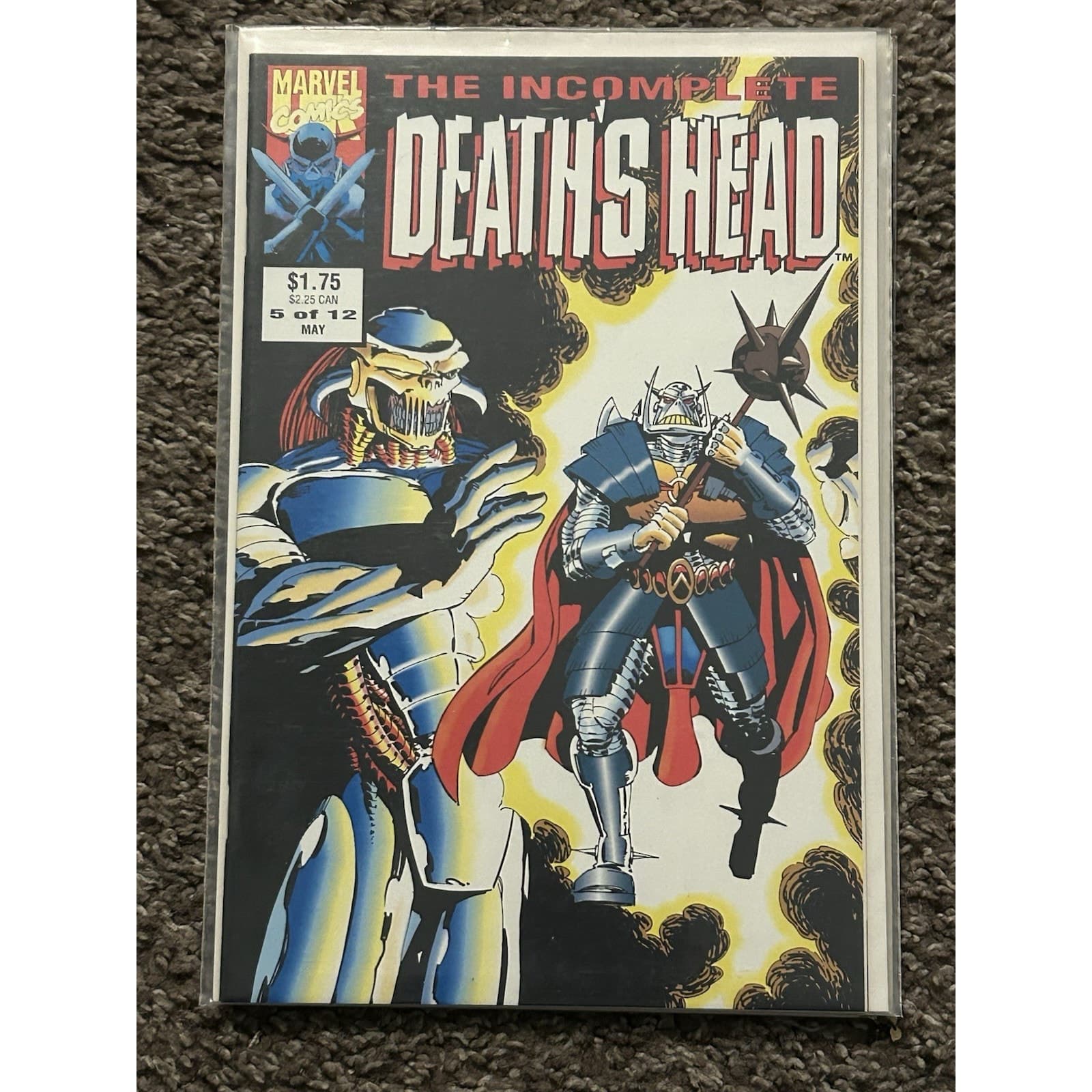 Incomplete Death's Head 1 - 7 (1993 Marvel UK) 12 ISSUE MINI SERIES - LOT OF 7 - Thumbnail 6