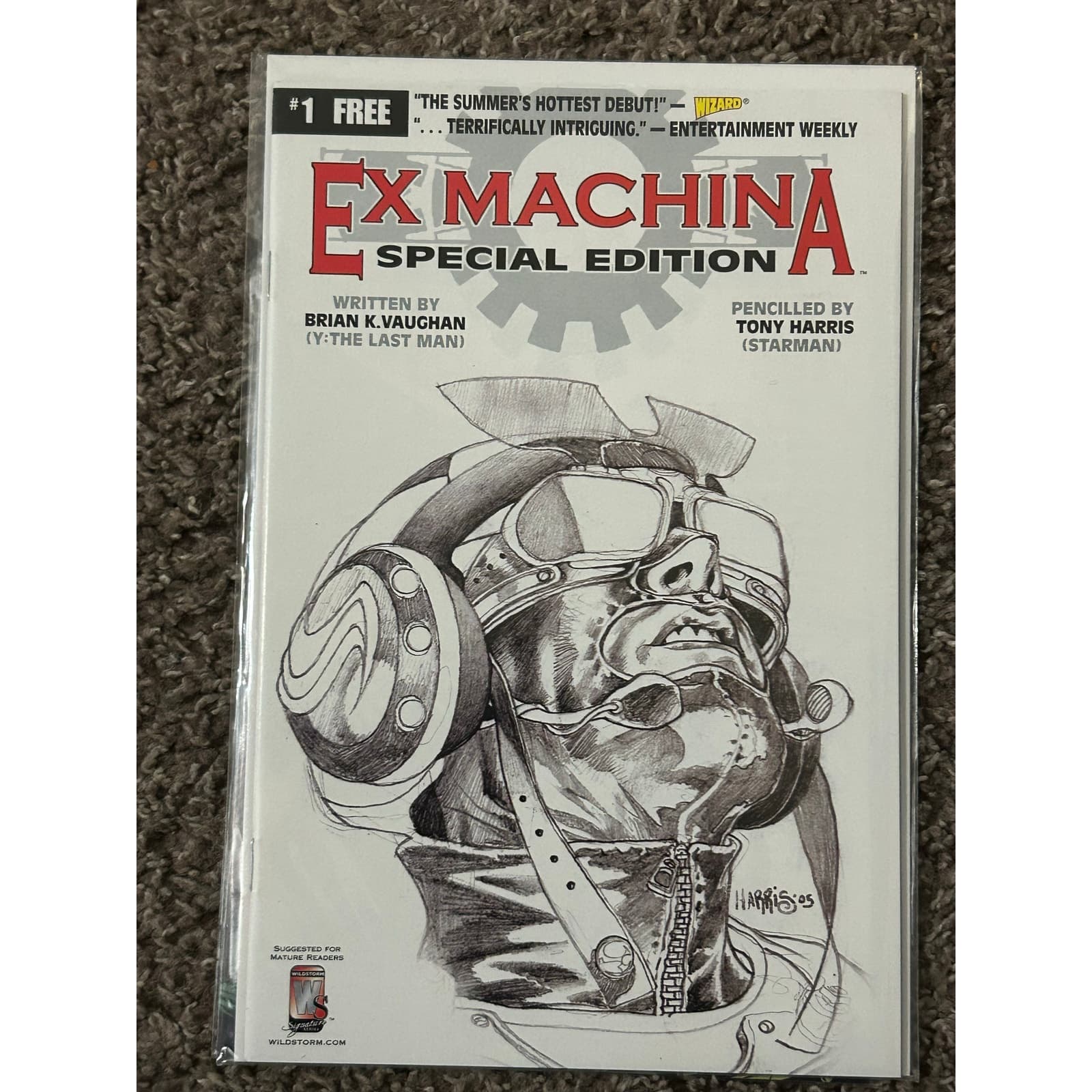 Lot of 4 Ex Machina Special #1 & 2, #1 FREE, 34 (2006 WILDSTORM) - Thumbnail 4