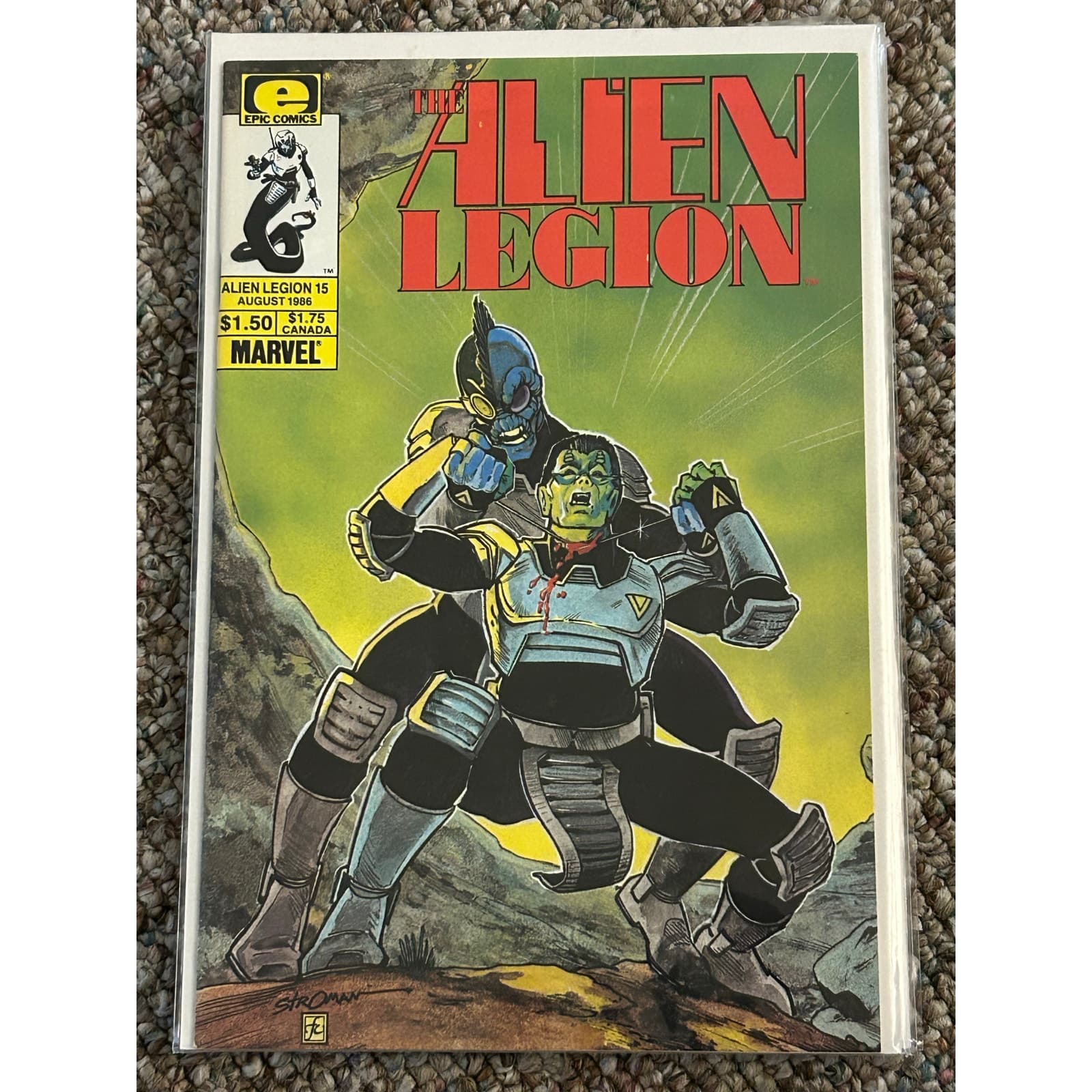 Alien Legion #15, 16, 18, 19 (1986 Epic Comics) Lot of 4 - Thumbnail 2