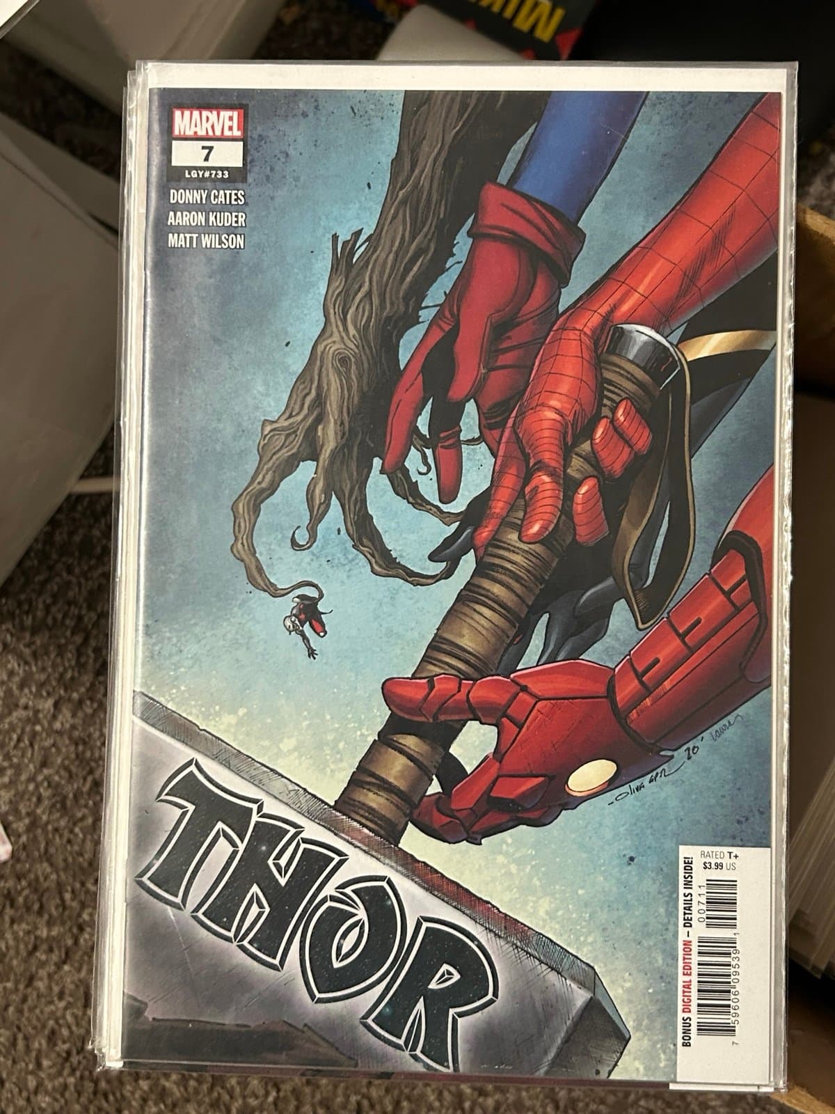 Thor Vol. 6 #5 4th Print, 6V, 7 (2020 Marvel) Lot of 3 - Thumbnail 4