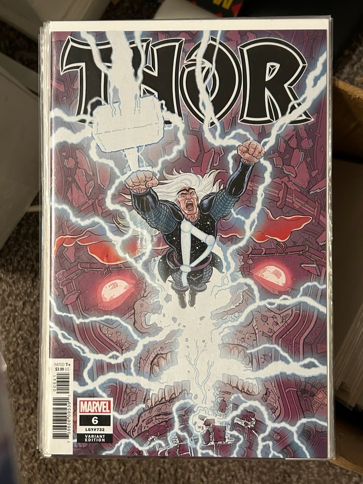Thor Vol. 6 #5 4th Print, 6V, 7 (2020 Marvel) Lot of 3 - Thumbnail 3