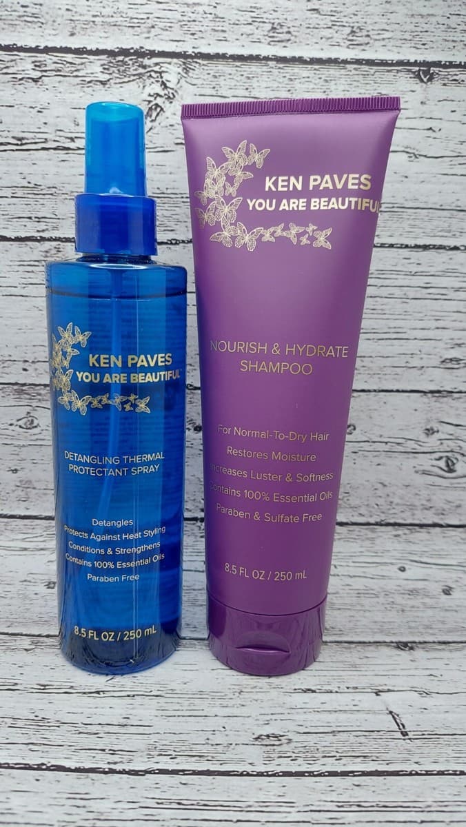 Ken Paves You Are Beautiful Detangling Thermal Protectant Hairspray  8.5 Oz - Thumbnail 4