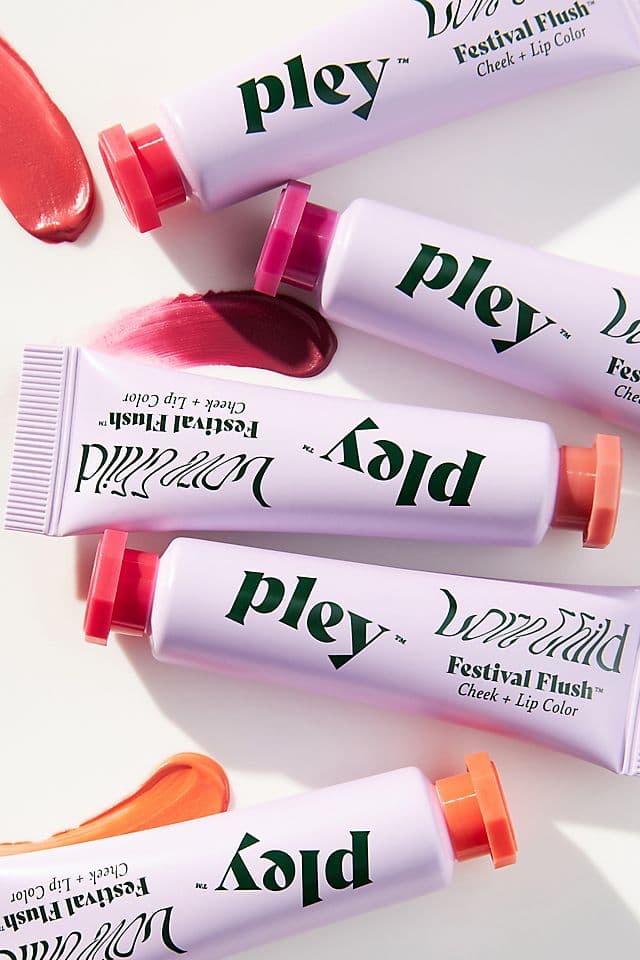 Pley Beauty Festival Flush Cheek + Lip Color - Desert Flora (coral) - Thumbnail 4