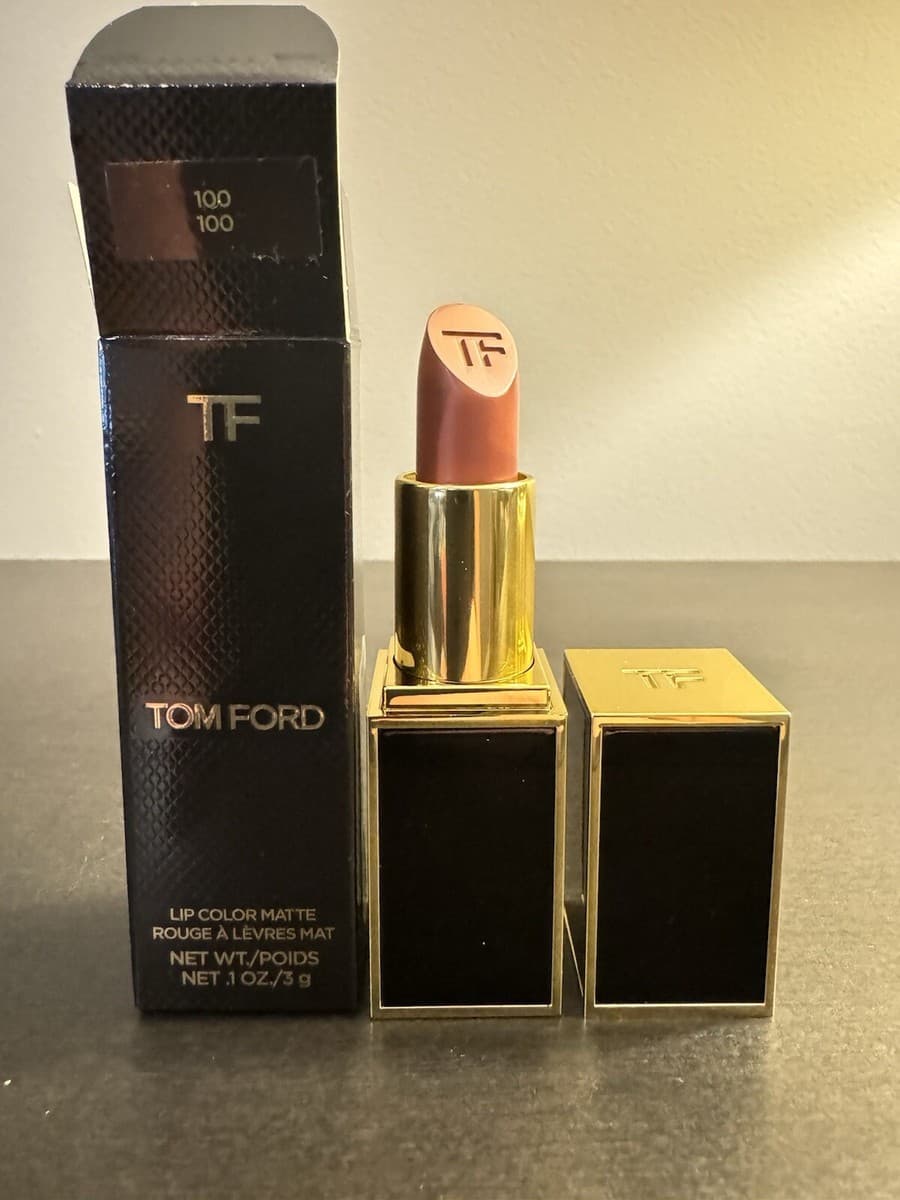 Tom Ford Lip Color Matte Lipstick - 100 100 - Thumbnail 5