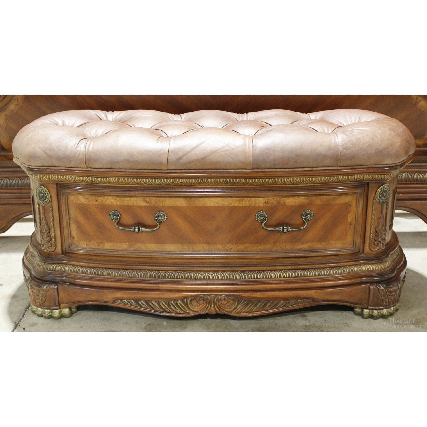 AICO 'Michael Amini' 5 Pc. Standard King Size Bedroom Set - Thumbnail 6