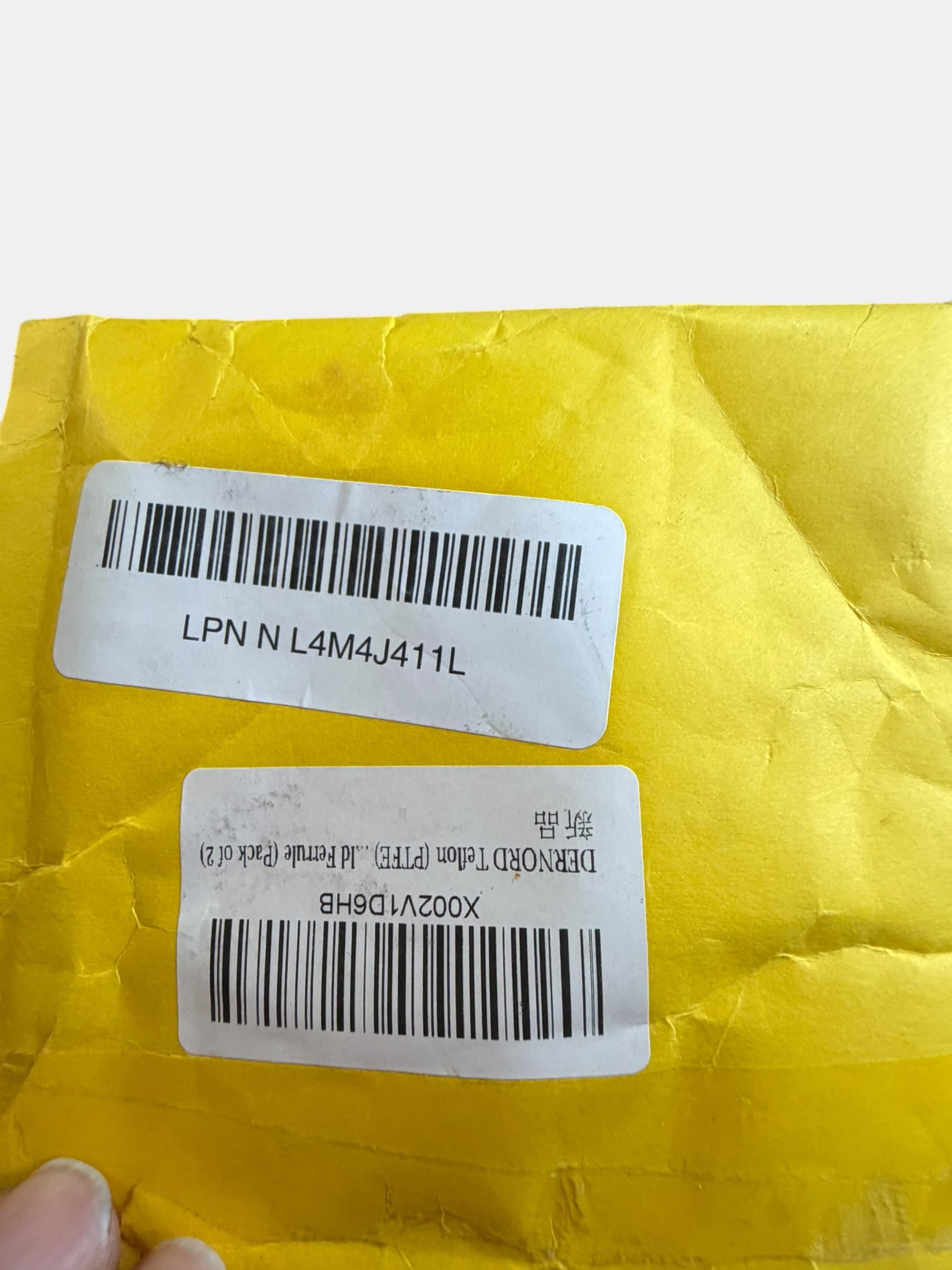 DERNORD PTFE Teflon Tri Clamp Ferrule Gasket Seal 2-Pack Sanitary Fitting New - Thumbnail 3