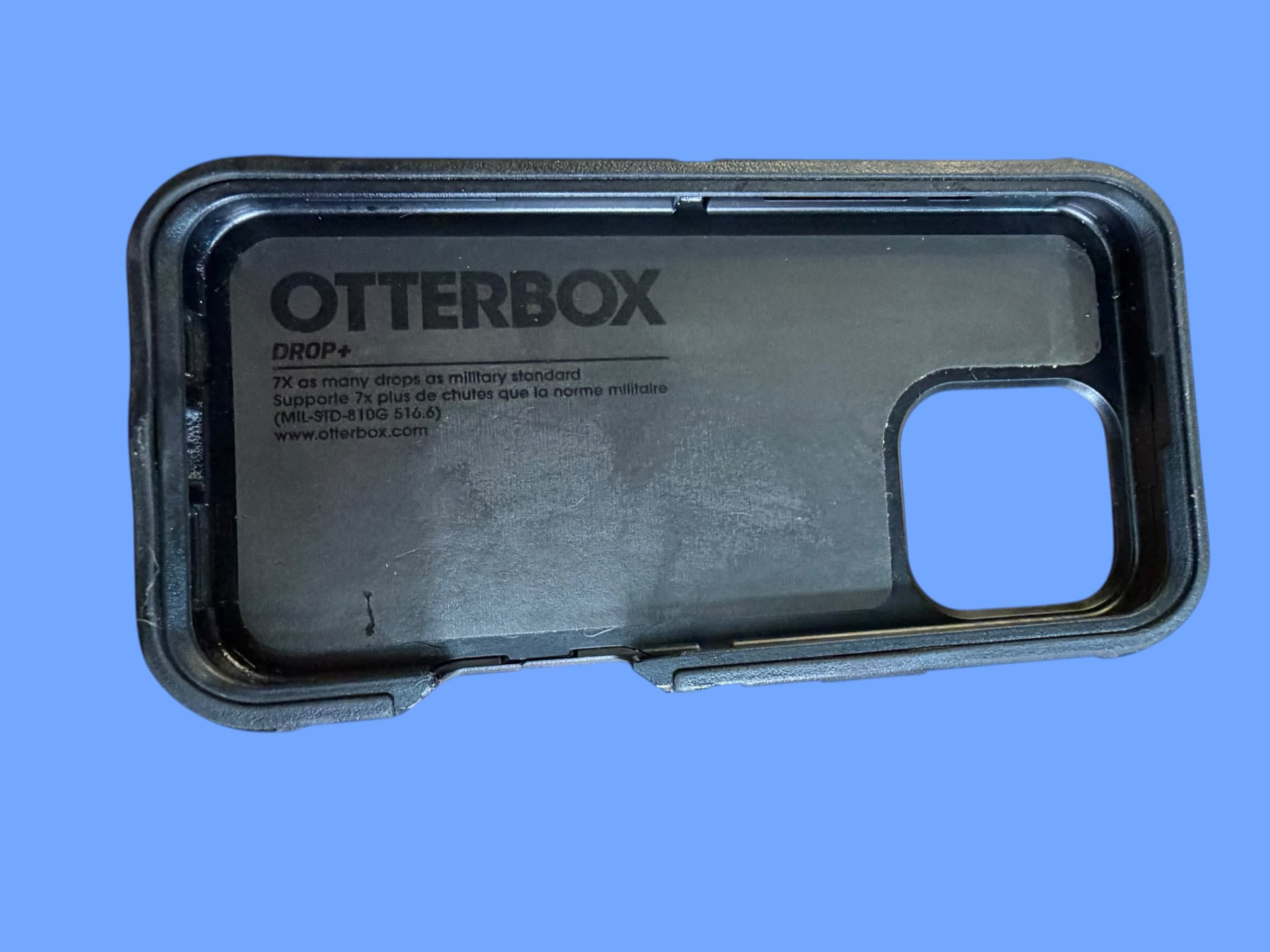 OtterBox Defender DROP+ MagSafe iPhone Case Black Rugged Military Grade Used - Thumbnail 5