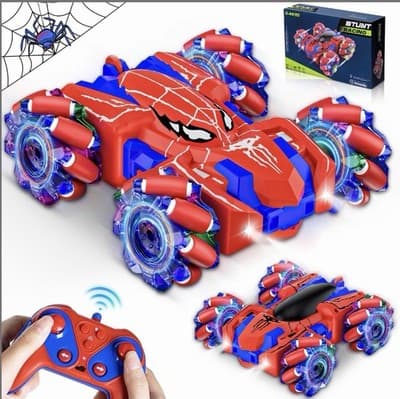 Kikikid Spider Remote Control Car for Boys, Rechargeable RC Cars Toys with Co... - Image 1