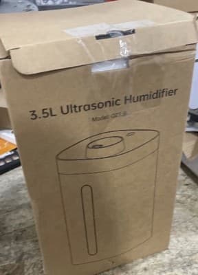 Stainless Steel Ultrasonic Humidifier Whisper Quiet Auto Shut Off Cool Mist New - Thumbnail 2