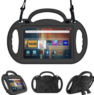 All-New Tablet Case For Kids, Sanyetral Lightweight EVA Cover With Kickstand - Image 1