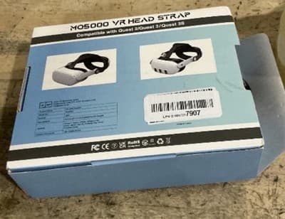 Head Strap for Meta Quest 3S/Quest 3/Quest 2 VR Headsets with Head Soft Cushions - Thumbnail 2