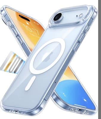 TORRAS Stronger Magnetic Clear for iPhone Air Case, Anti Yellowing, Magsafe - Image 1