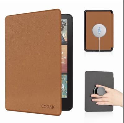 CoBak Case With Fold-Back Magnetic Cover For 7" Kindle Paperwhite 12th Gen 2024 - Image 1