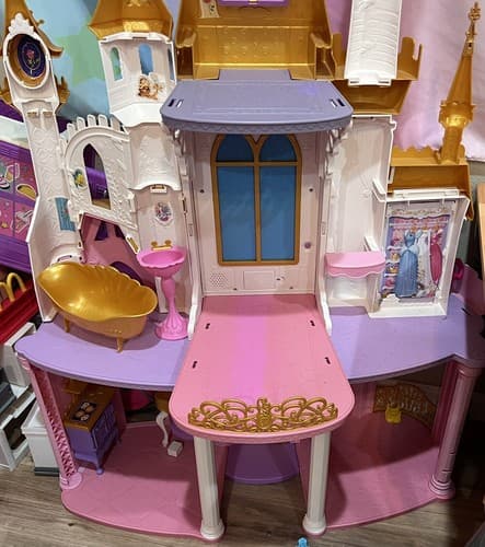 Disney Princess Ultimate Celebration Castle, 4 Feet Tall Doll House - Image 1