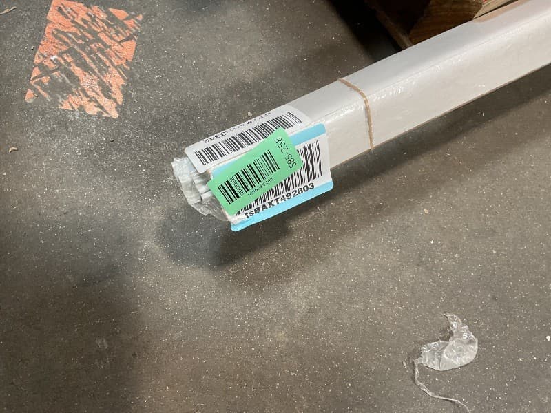 M-D Building Products 47006 White Vinyl with Magnetic Strip Top and Sides Door - Thumbnail 2