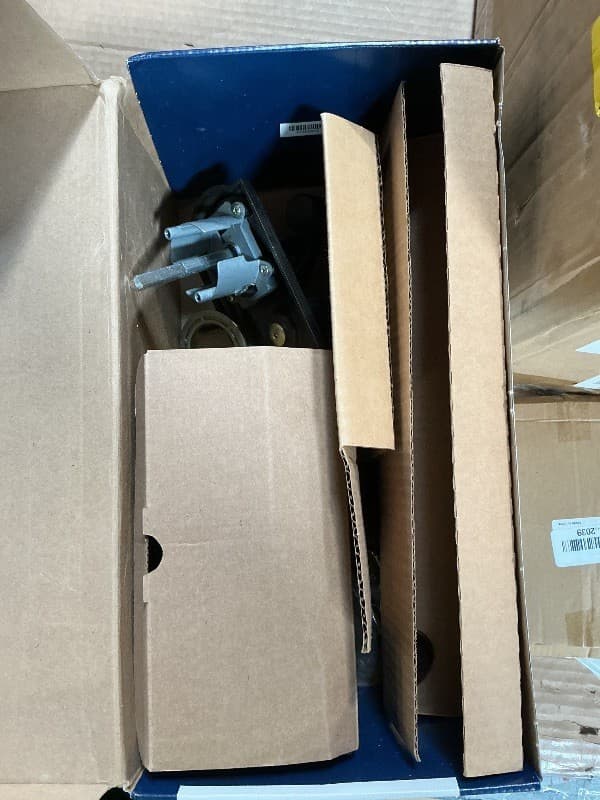 Schlage F60 V CAM 716 ACC Camelot Front Entry Handleset with Accent Lever, Deadb - Thumbnail 2