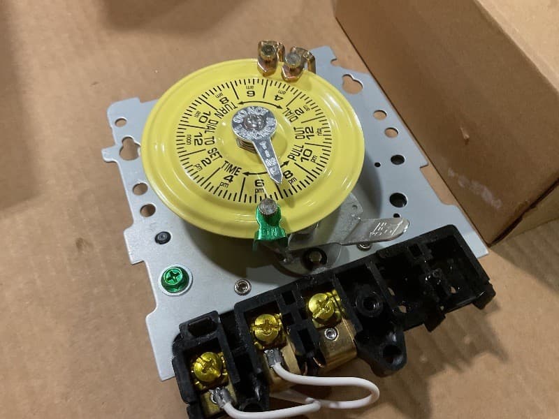 Pool Pump Timer Heavy Duty Digital 40A 120-277 VAC Water Heater Fans - Thumbnail 2