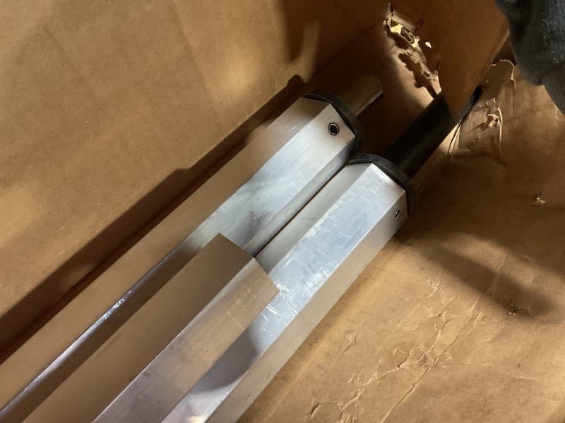 SELLING FOR PARTS. 3 POLES AND SMALLER BLACK RECTANGLE ONLY*Buyers Products Grou - Thumbnail 2