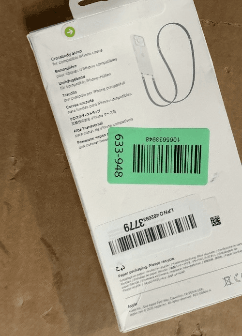 Apple Crossbody Strap - Tan - Thumbnail 2