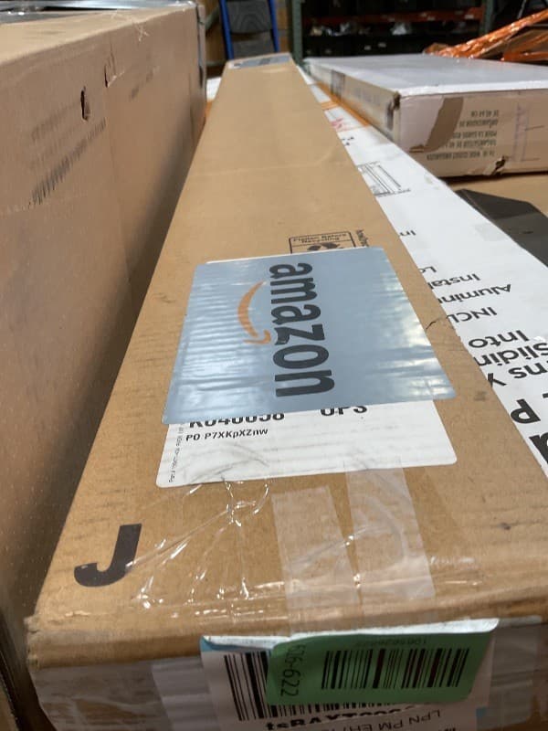 DEZ FURNISHINGS Cordless 2" Signature Faux Wood Blind, 58" W x 48" H, Bark Brown - Thumbnail 3