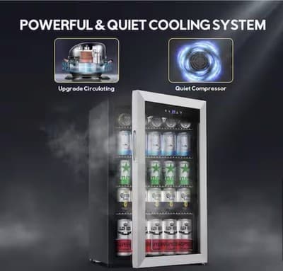 Tylza Beverage Refrigerator - Thumbnail 7