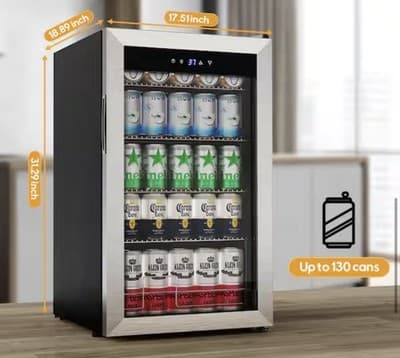 Tylza Beverage Refrigerator - Thumbnail 4