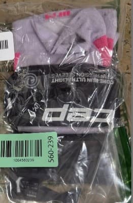 CEP Core Run Ultralight Calf Sleeves, Lilac/Pink, Women, III - Thumbnail 2