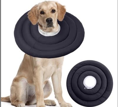 IDOMIK Dog Recovery Collar, Waterproof Soft Dog Cone After Surgery, - Image 1