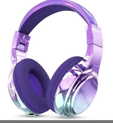 QearFun Kids Bluetooth Headphones, 60H Playtime - Image 1