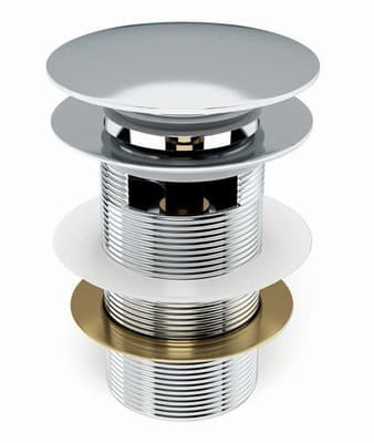 Fibetter Pop-Up Drain For Freestanding Tub - Image 1