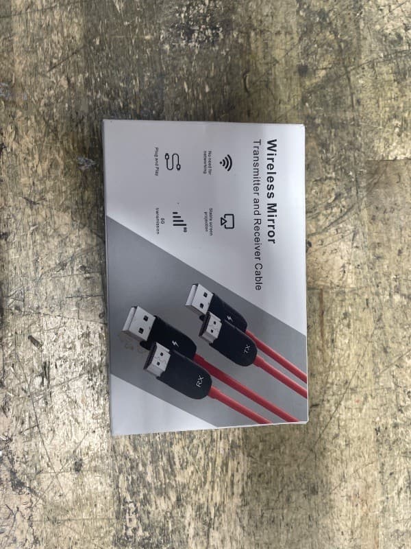 ***MISSING SMALLER ADAPTER PIECE*** INVERSE NET Wireless HDMI Transmitter and Re - Thumbnail 2