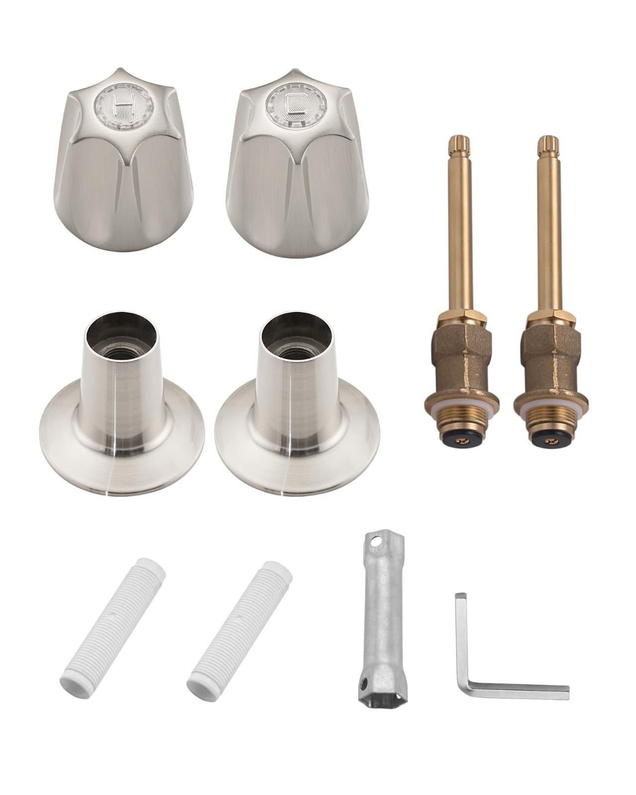 Ultrimkit Bathtub& Shower 2-Handle Remodel/Rebuild Trim Kit Replacement for Pric - Image 1