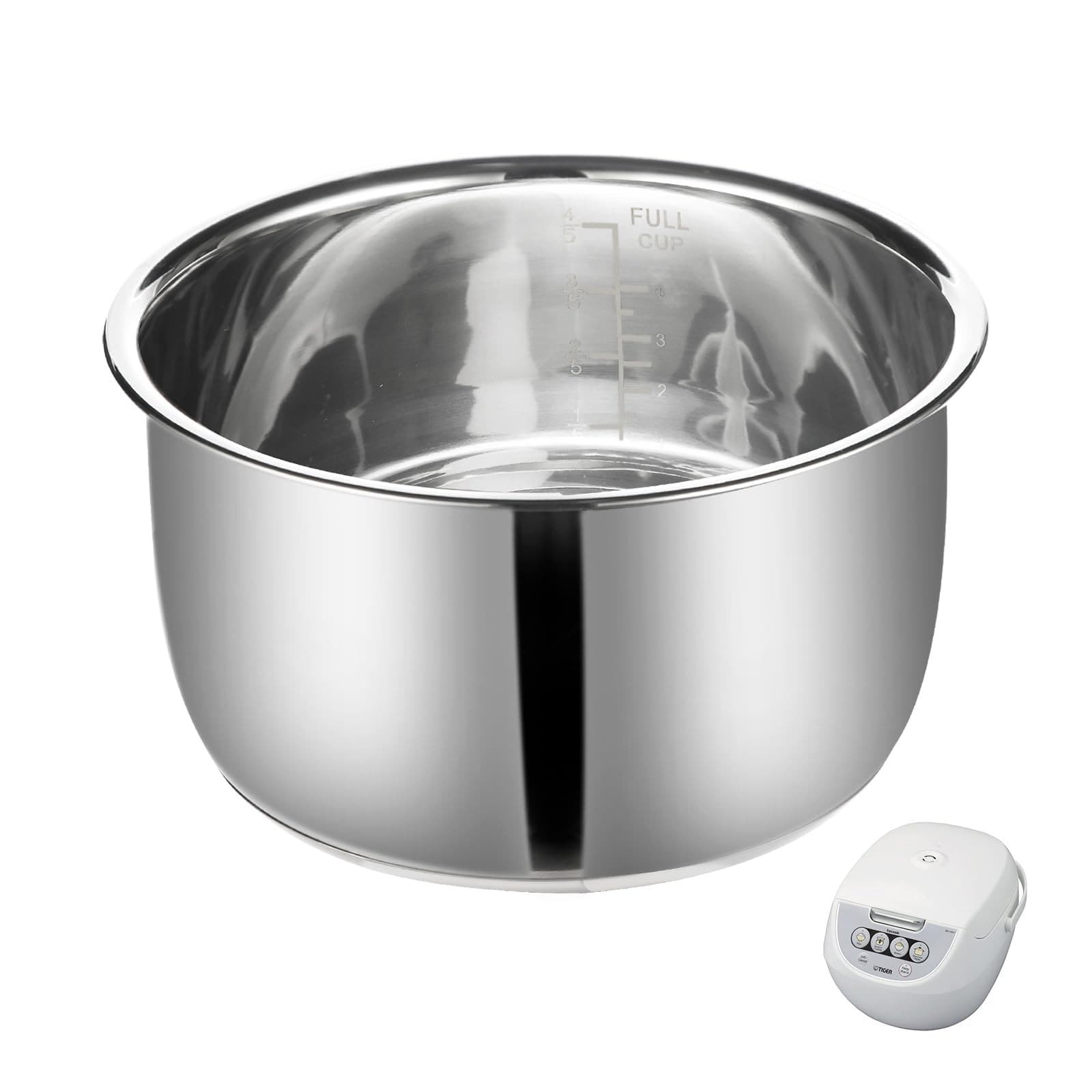 Replacement Rice Cooker 5.5 Cup Inner Pot Only Compatible with Tiger JBV-A10U In - Image 1