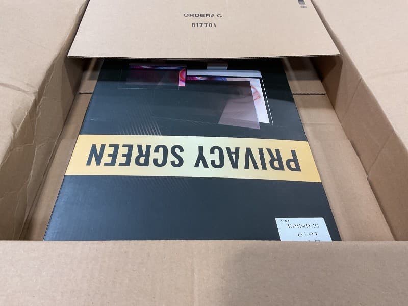 GUDTEKE 2Pack Magnetic 24 Inch Privacy Screen for Computer Monitor 16:9 Aspect R - Thumbnail 2